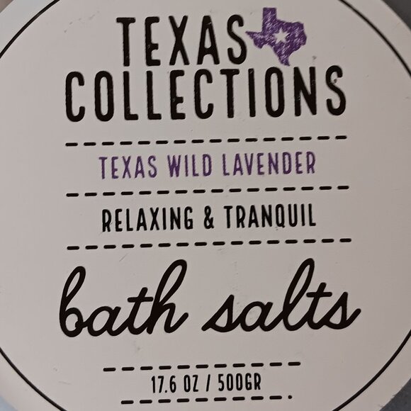 Texas Collections Wild Lavender Bath Salt NEW - Picture 3 of 4